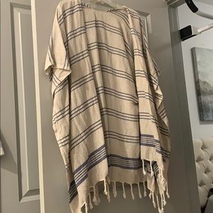 Turkish towel pool cover up